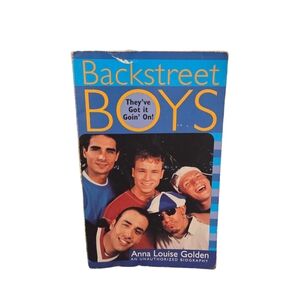 Vtg 90s Backstreet Boys Paperback Book